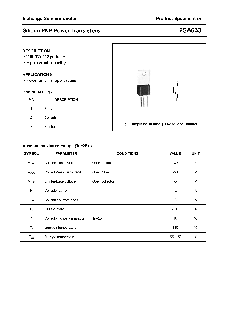 2SA633_4824882.PDF Datasheet