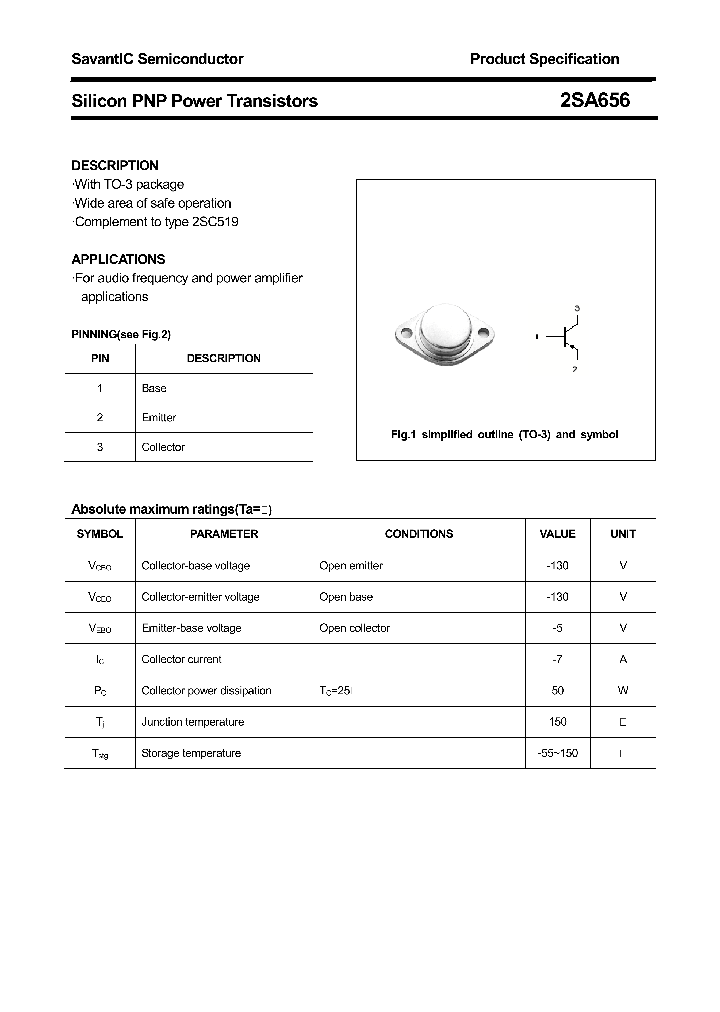 2SA656_4443141.PDF Datasheet