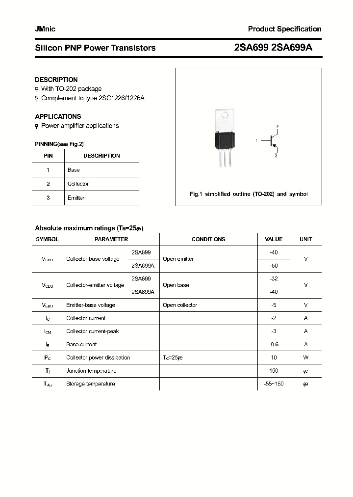 2SA699_4461227.PDF Datasheet
