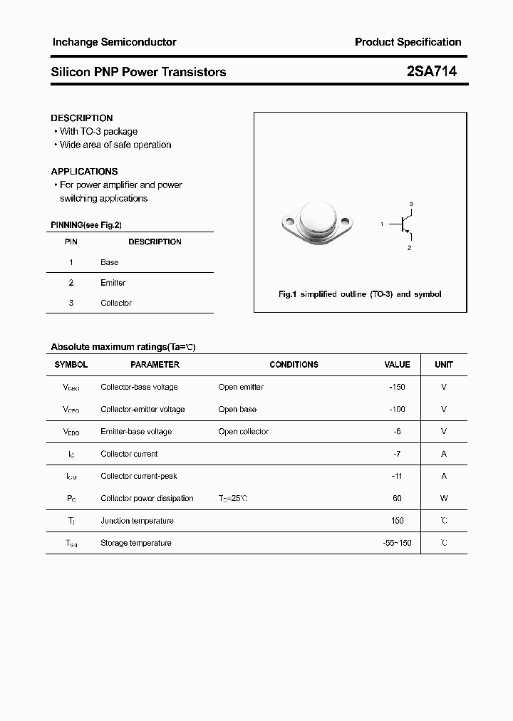 2SA714_4305374.PDF Datasheet