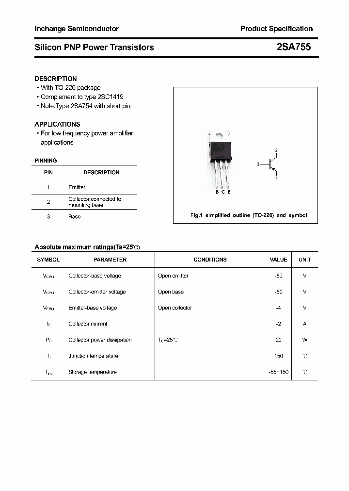 2SA755_4306038.PDF Datasheet