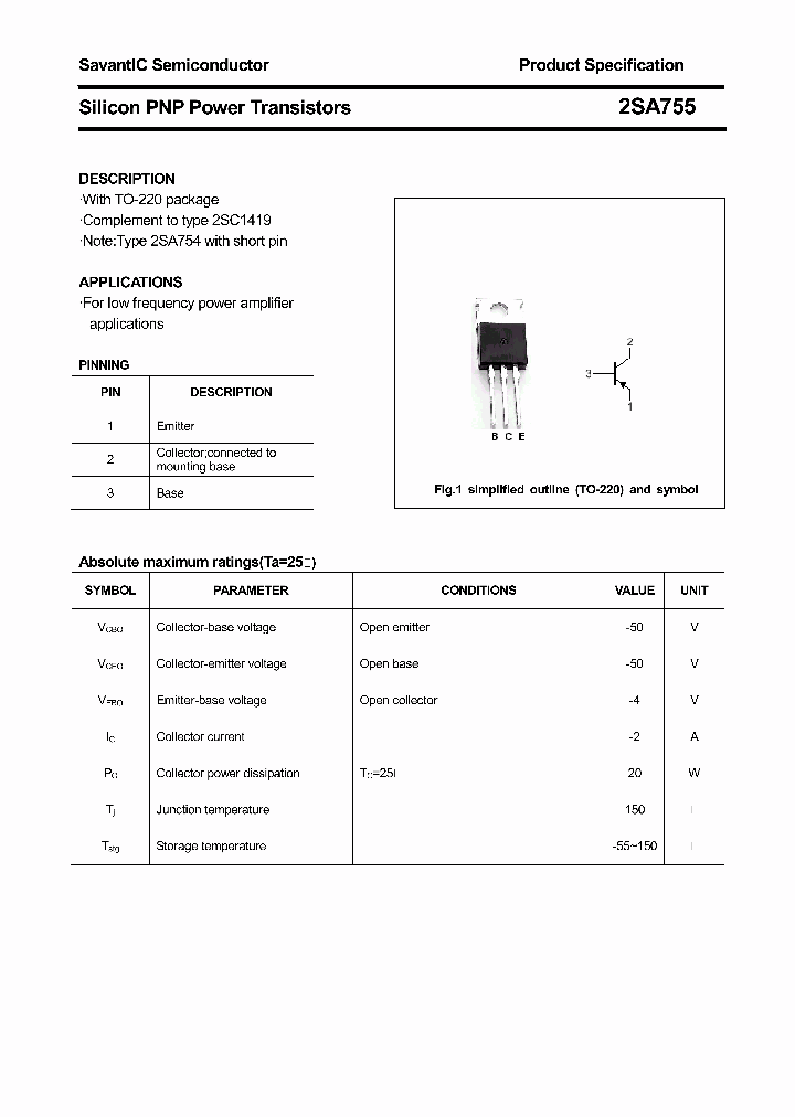 2SA755_4391795.PDF Datasheet