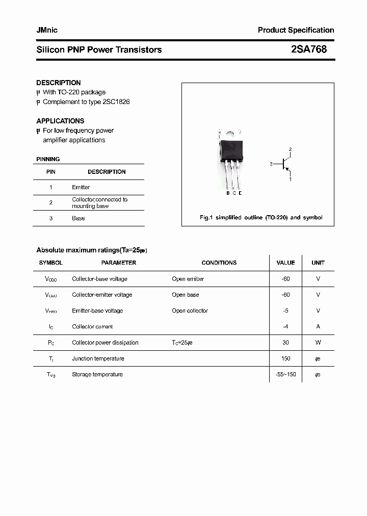 2SA768_4484334.PDF Datasheet
