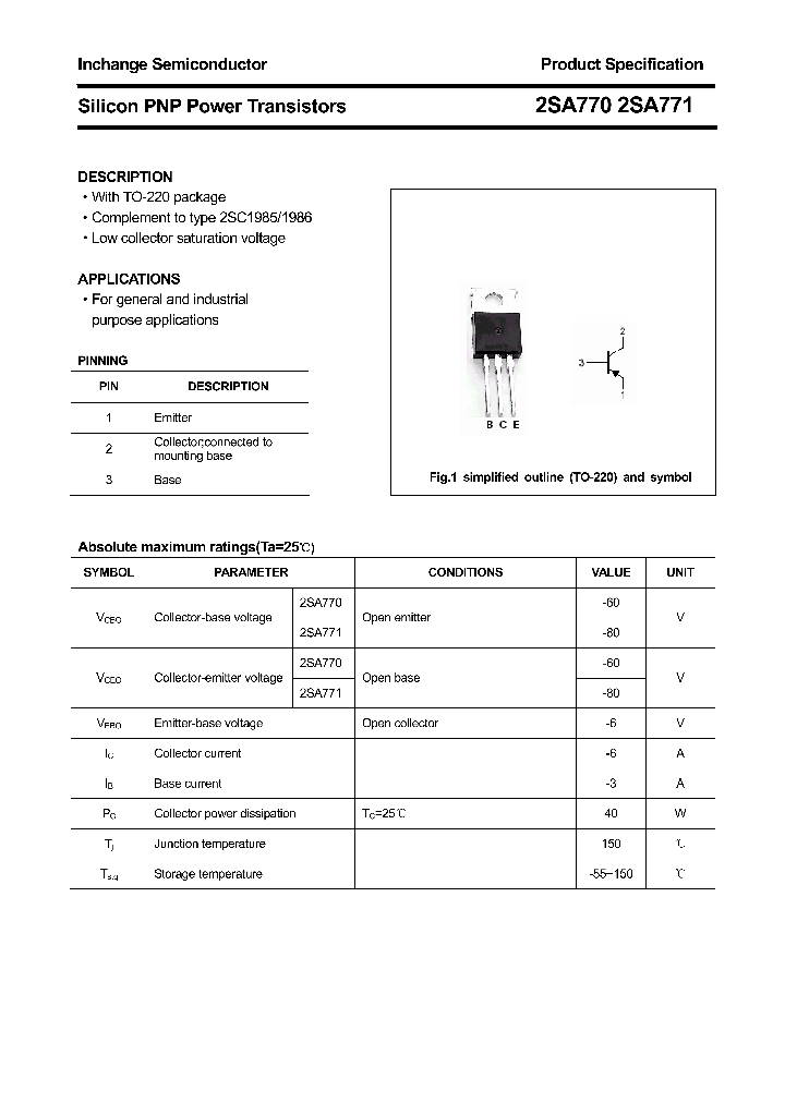 2SA770_4363015.PDF Datasheet