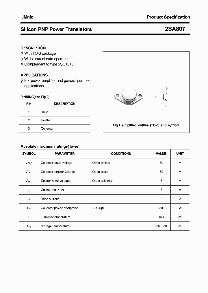 2SA807_4569015.PDF Datasheet
