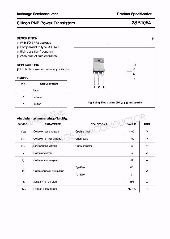 2SB1054_4348621.PDF Datasheet