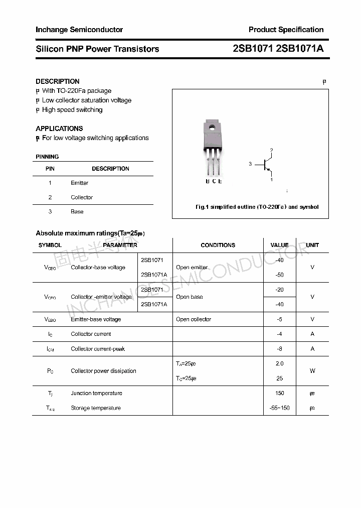 2SB1071_4296828.PDF Datasheet