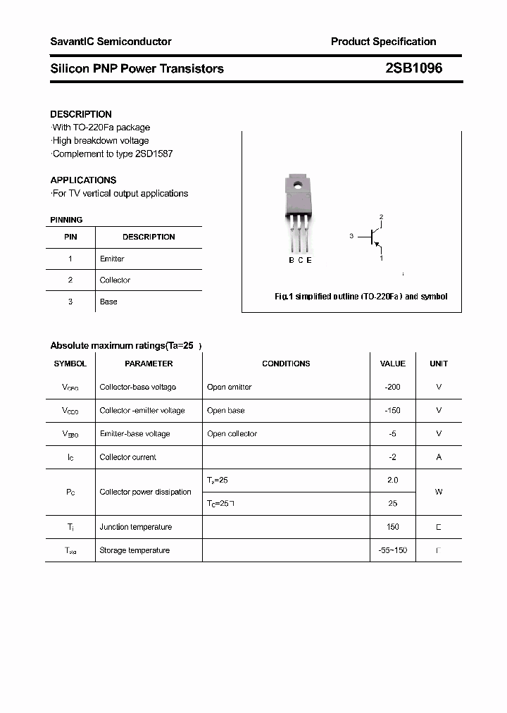 2SB1096_4382396.PDF Datasheet
