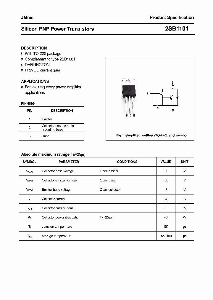 2SB1101_4627143.PDF Datasheet