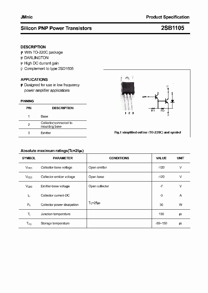 2SB1105_4627146.PDF Datasheet