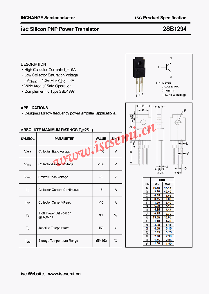 2SB1294_4418950.PDF Datasheet