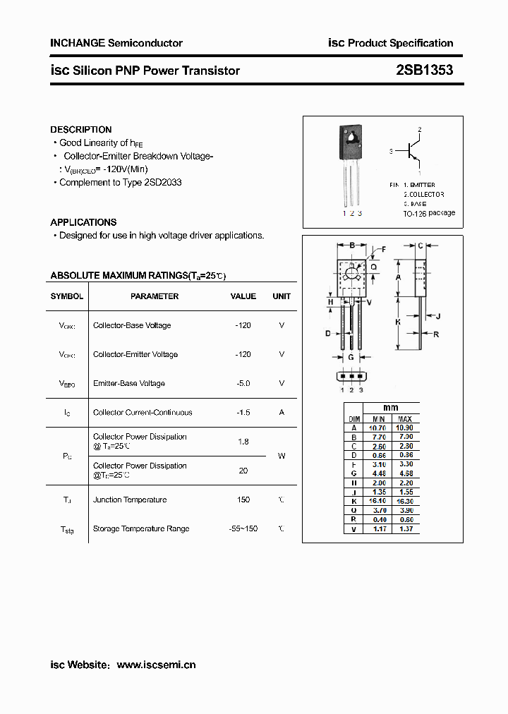2SB1353_4303504.PDF Datasheet