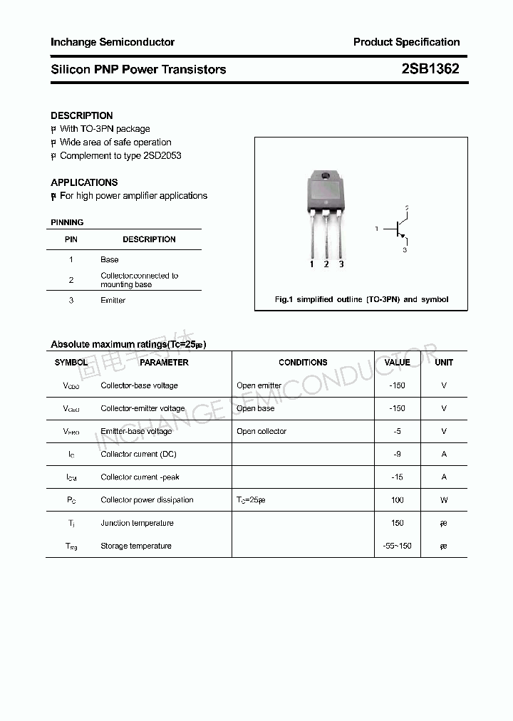2SB1362_4362369.PDF Datasheet