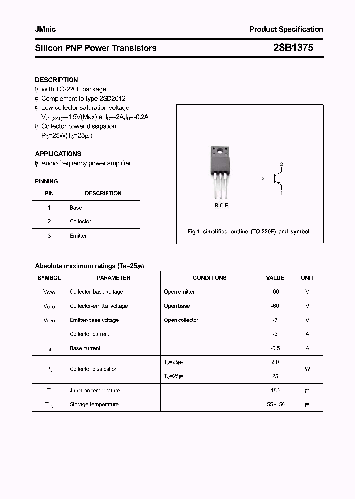 2SB1375_4526358.PDF Datasheet