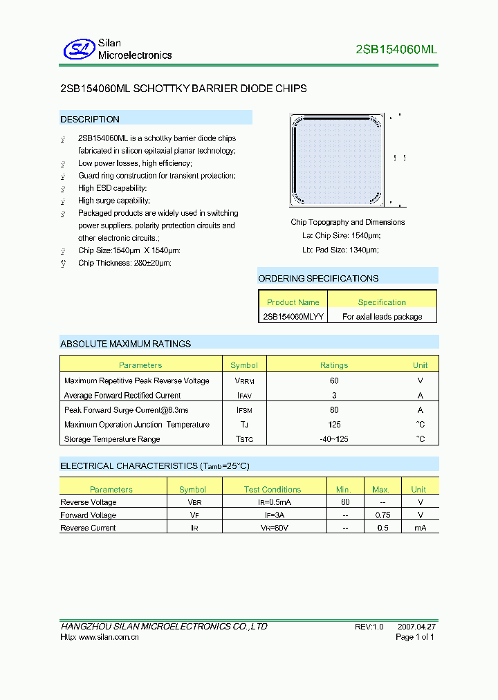 2SB154060ML_4550068.PDF Datasheet