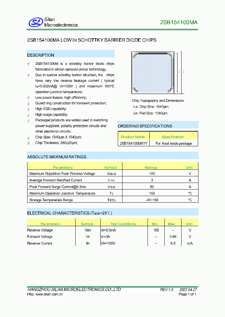 2SB154100MA_4550069.PDF Datasheet
