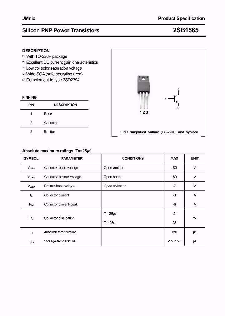 2SB1565_4507015.PDF Datasheet