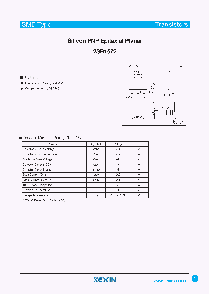 2SB1572_4286623.PDF Datasheet