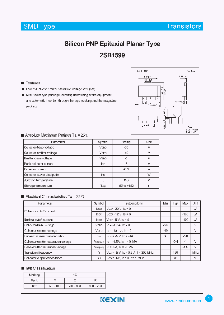 2SB1599_4777002.PDF Datasheet