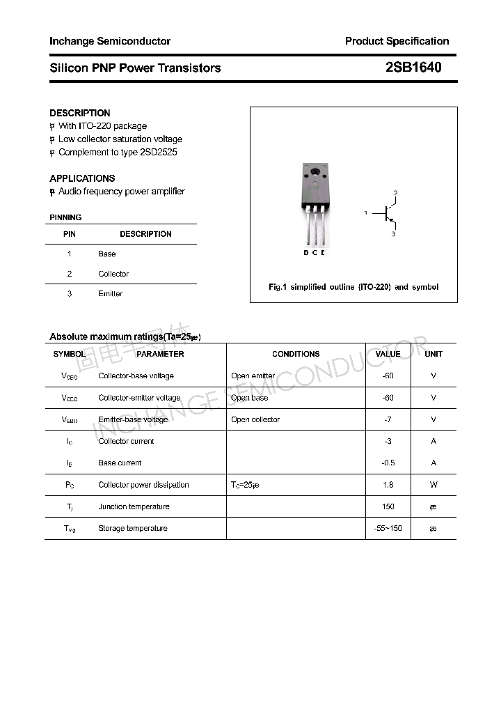 2SB1640_4361376.PDF Datasheet