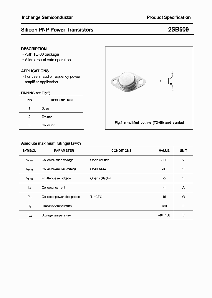2SB609_4430400.PDF Datasheet