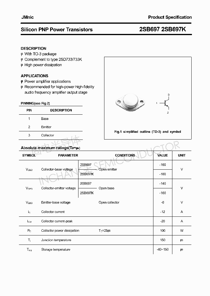 2SB697_4556205.PDF Datasheet