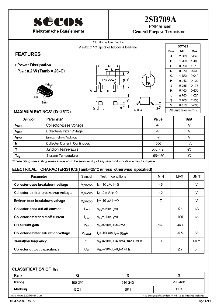 2SB709A_4417349.PDF Datasheet