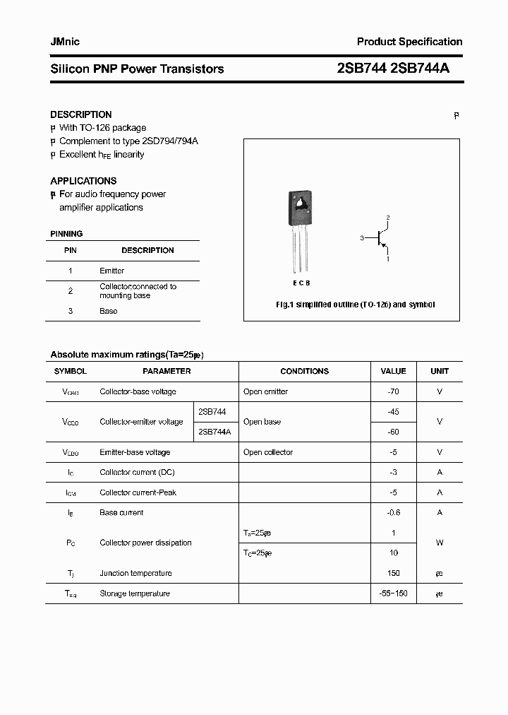 2SB744_4649687.PDF Datasheet