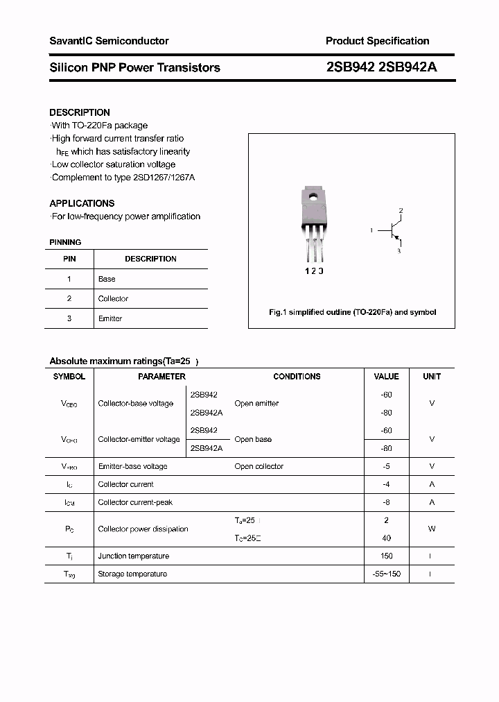 2SB942_4394051.PDF Datasheet
