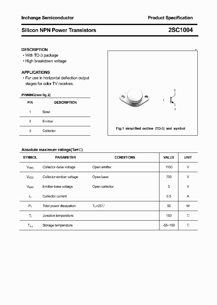 2SC1004_4351035.PDF Datasheet