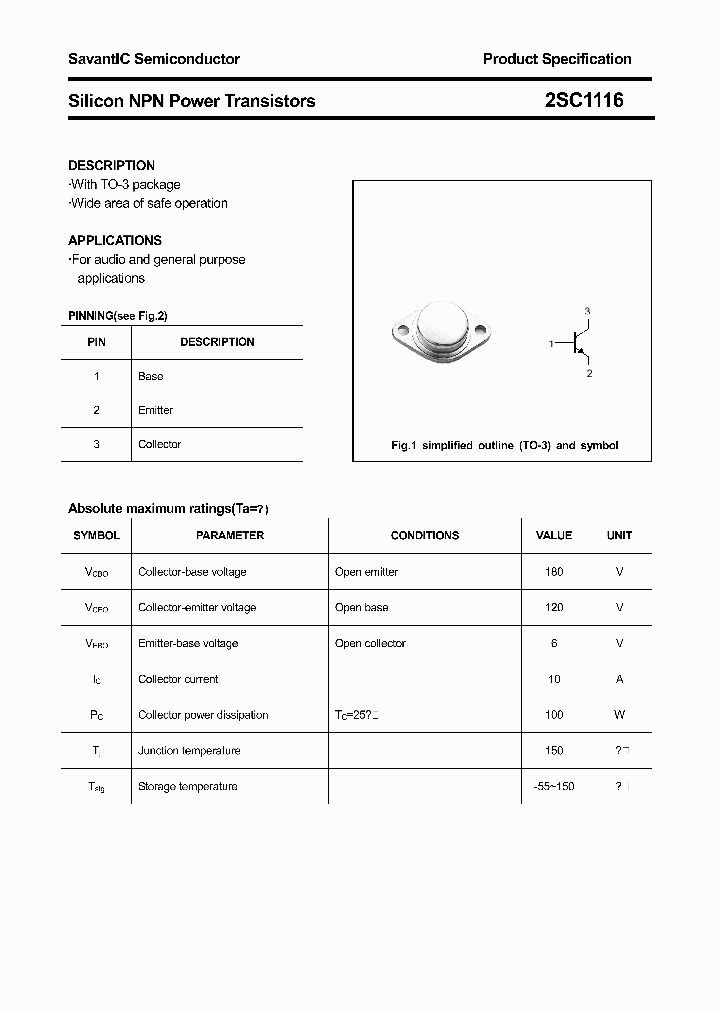 2SC1116_4414147.PDF Datasheet