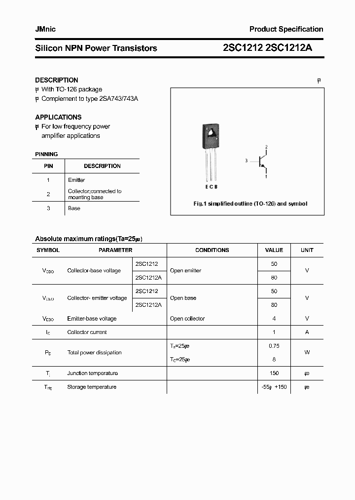 2SC1212_4653755.PDF Datasheet