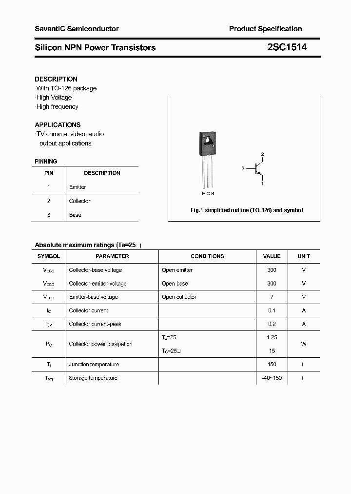 2SC15141_4384768.PDF Datasheet