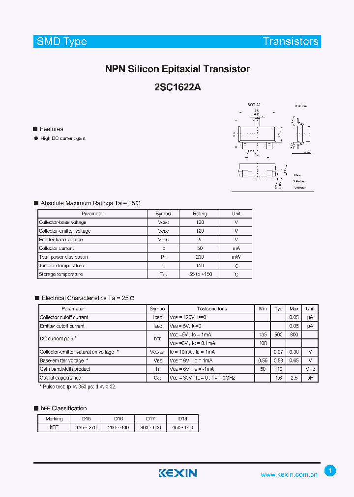 2SC1622A_4275372.PDF Datasheet