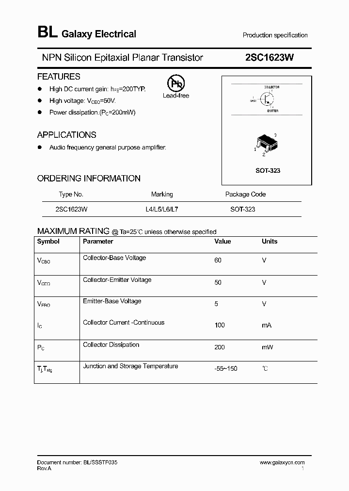 2SC1623W_4621814.PDF Datasheet