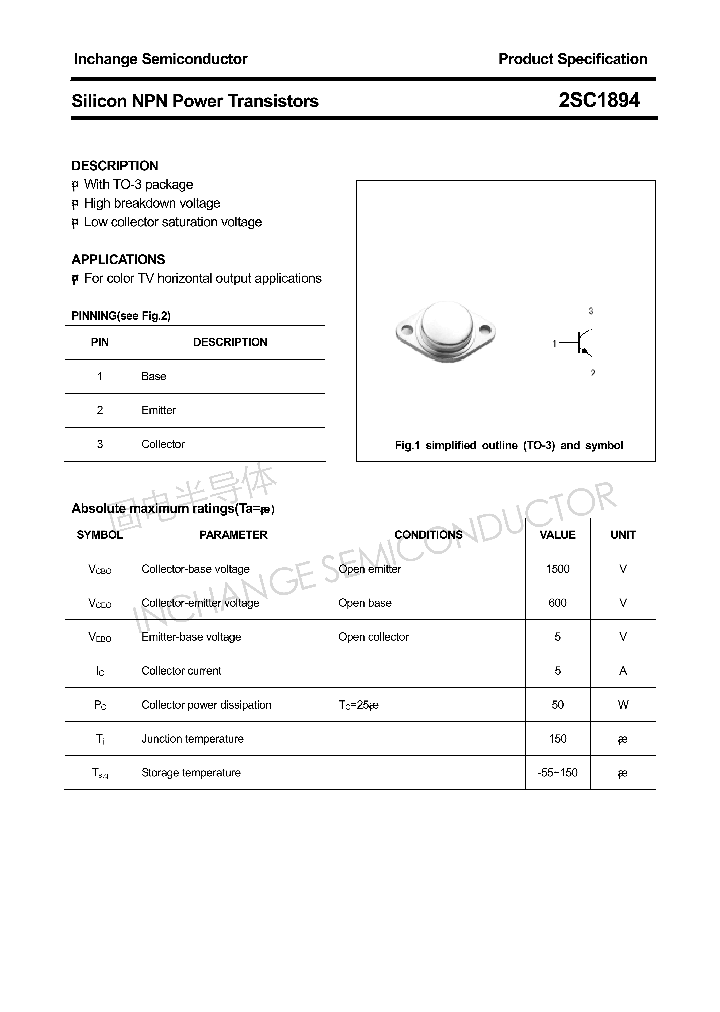 2SC1894_4305415.PDF Datasheet