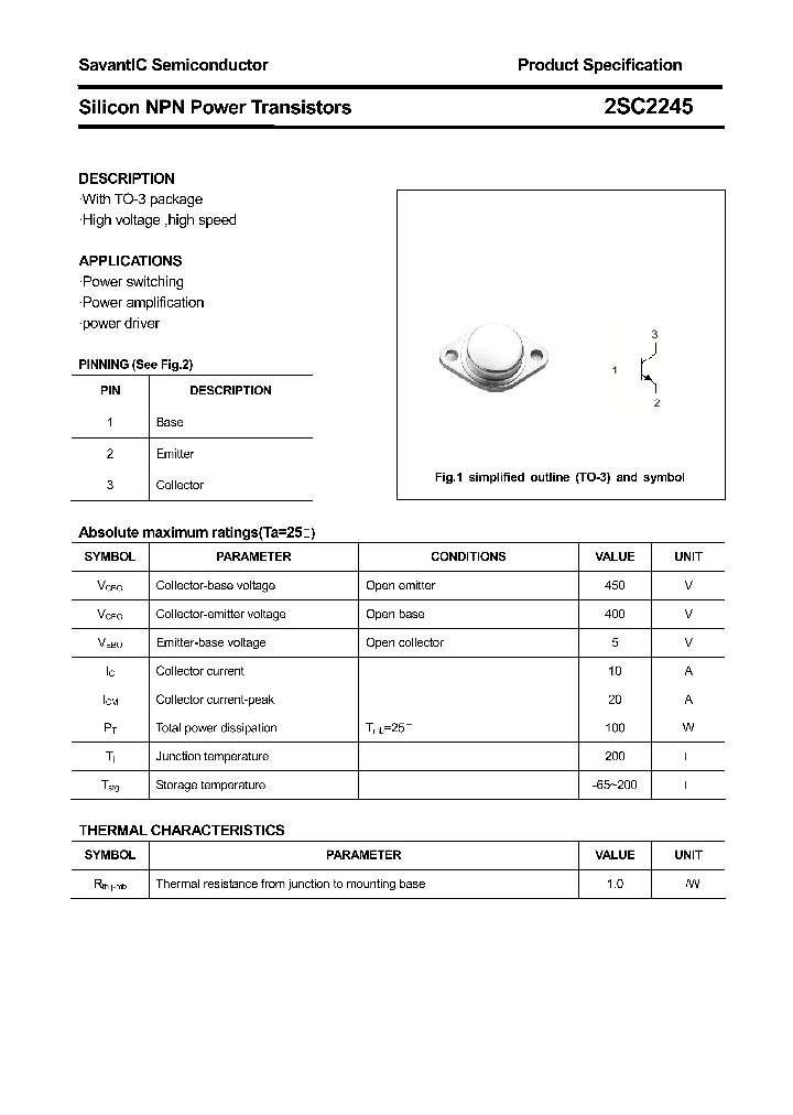 2SC2245_4718443.PDF Datasheet