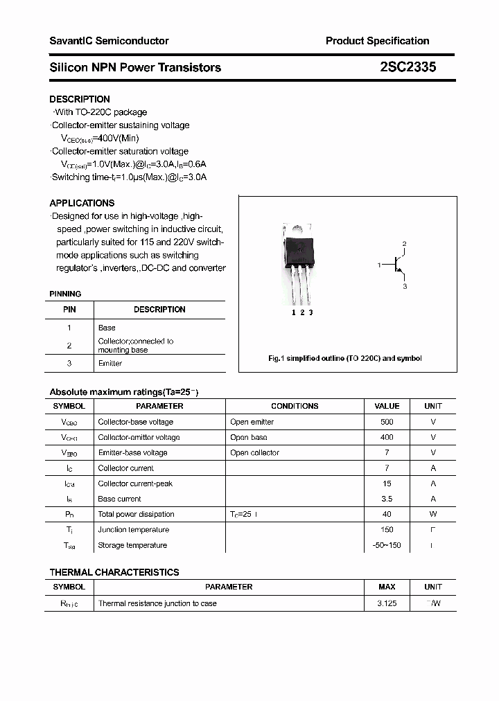 2SC2335_4792628.PDF Datasheet