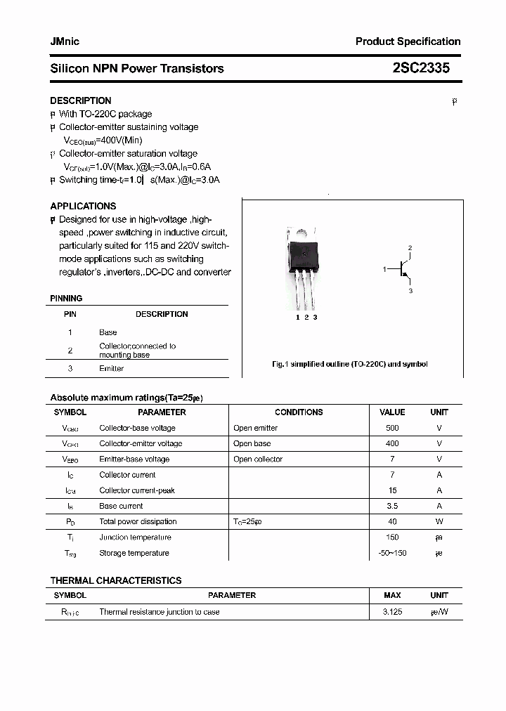 2SC2335_4792629.PDF Datasheet