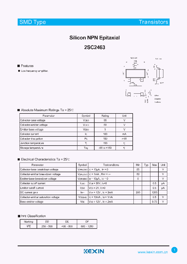 2SC2463_4305885.PDF Datasheet