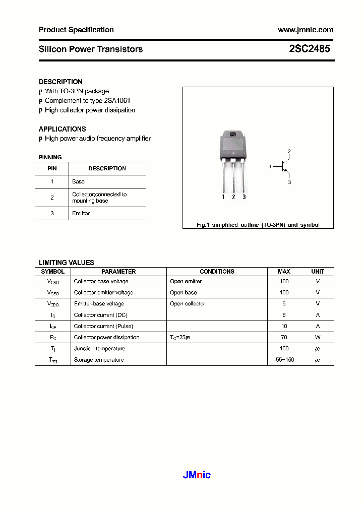 2SC2485_4532264.PDF Datasheet