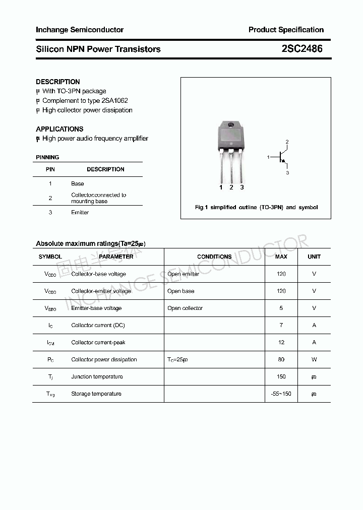 2SC2486_4305883.PDF Datasheet