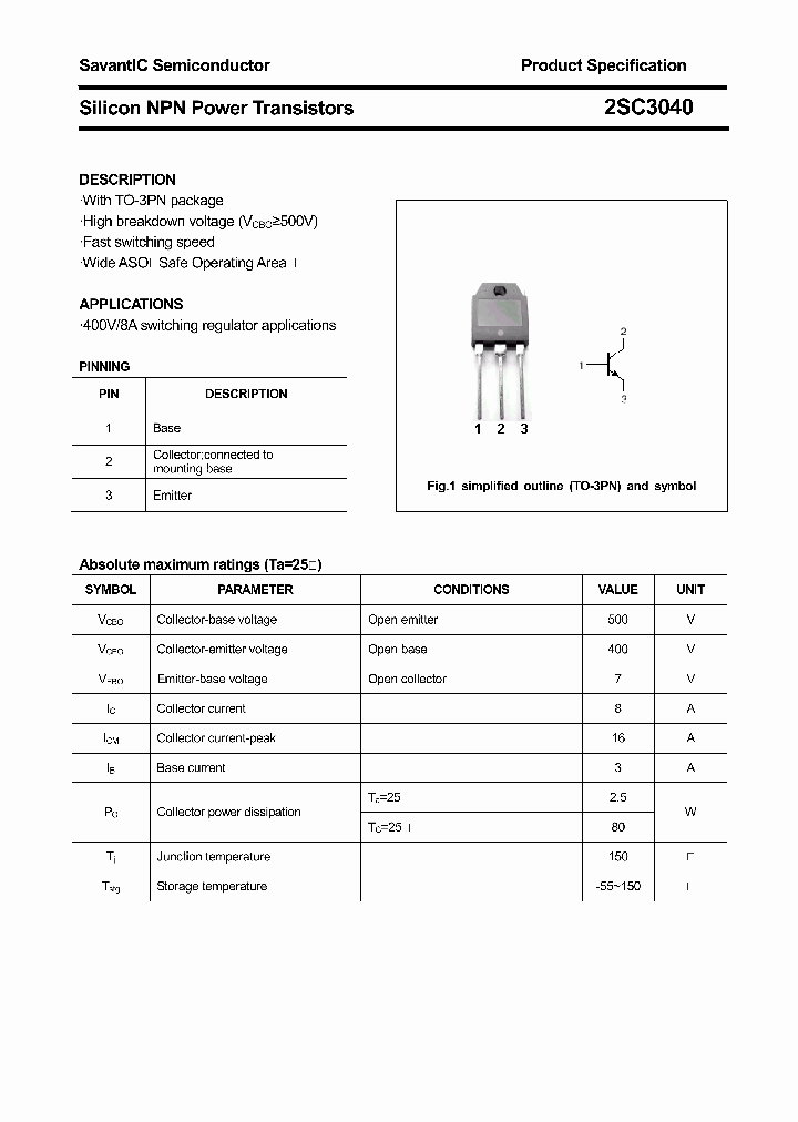 2SC3040_4388012.PDF Datasheet