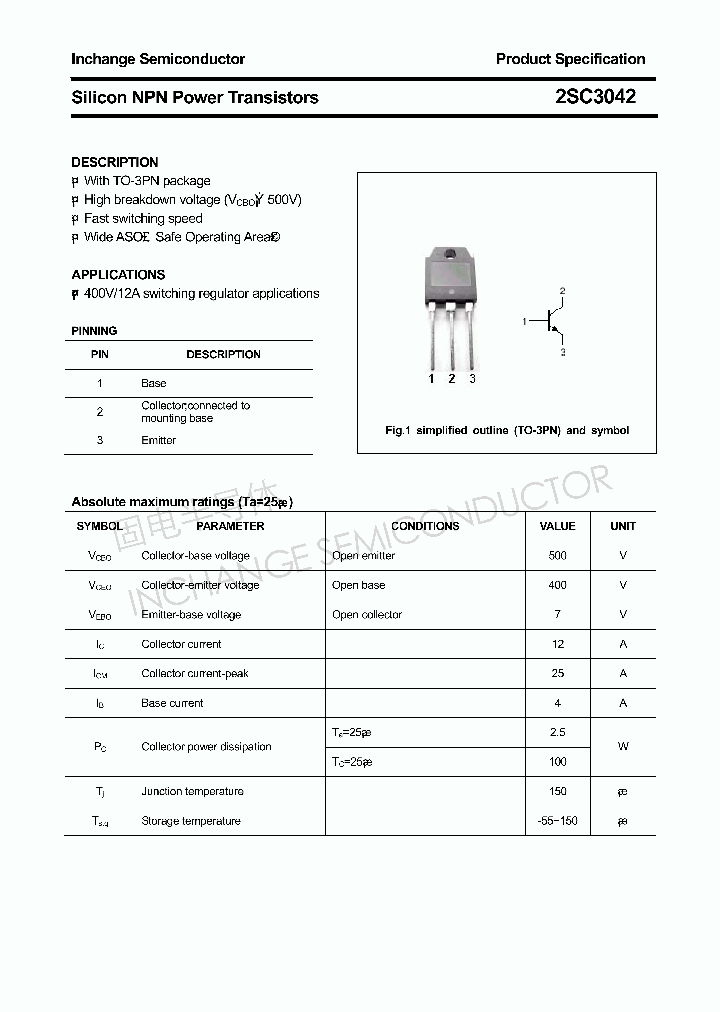 2SC3042_4305849.PDF Datasheet