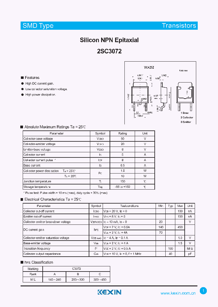 2SC3072_4339260.PDF Datasheet