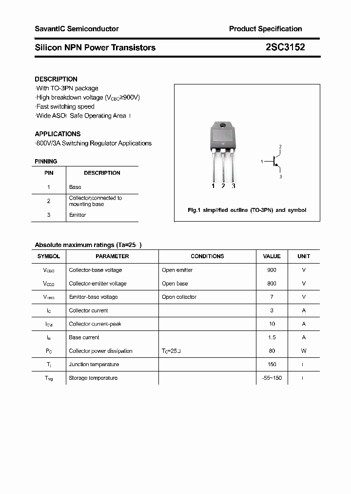 2SC3152_4401671.PDF Datasheet
