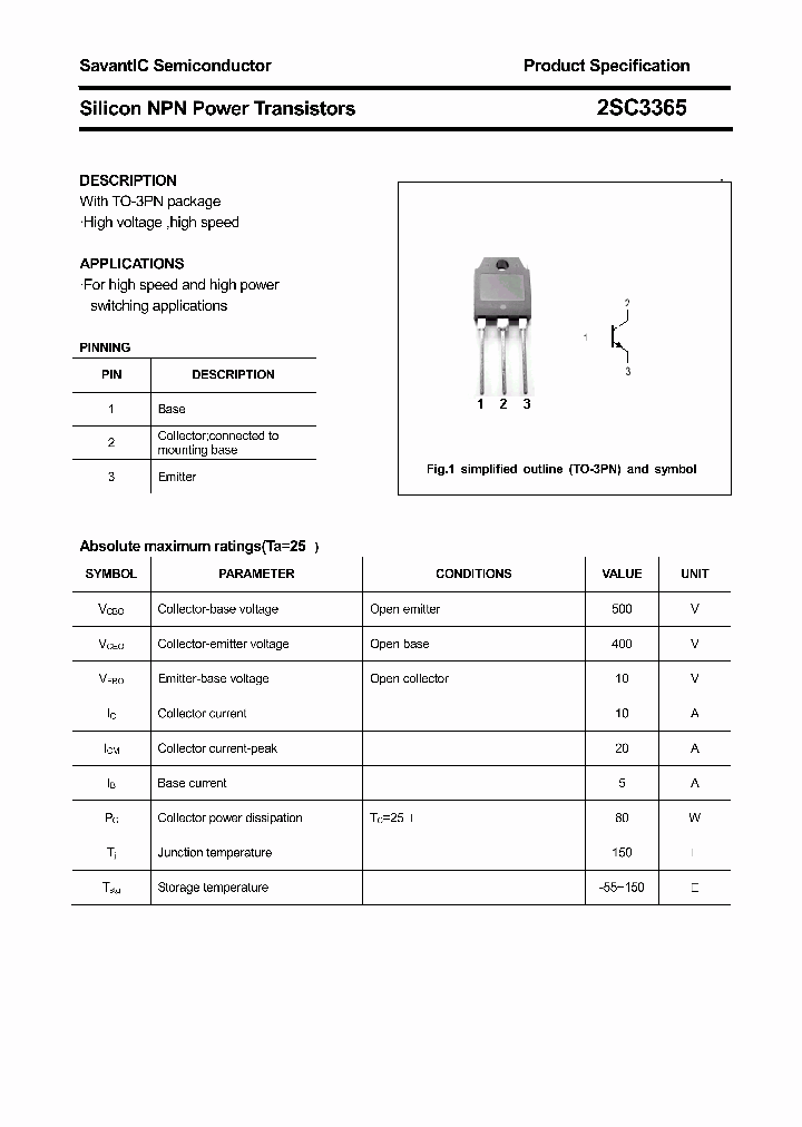 2SC3365_4419695.PDF Datasheet