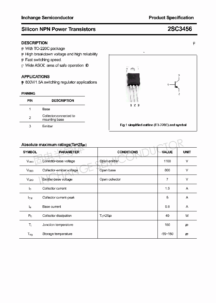 2SC3456_4305419.PDF Datasheet