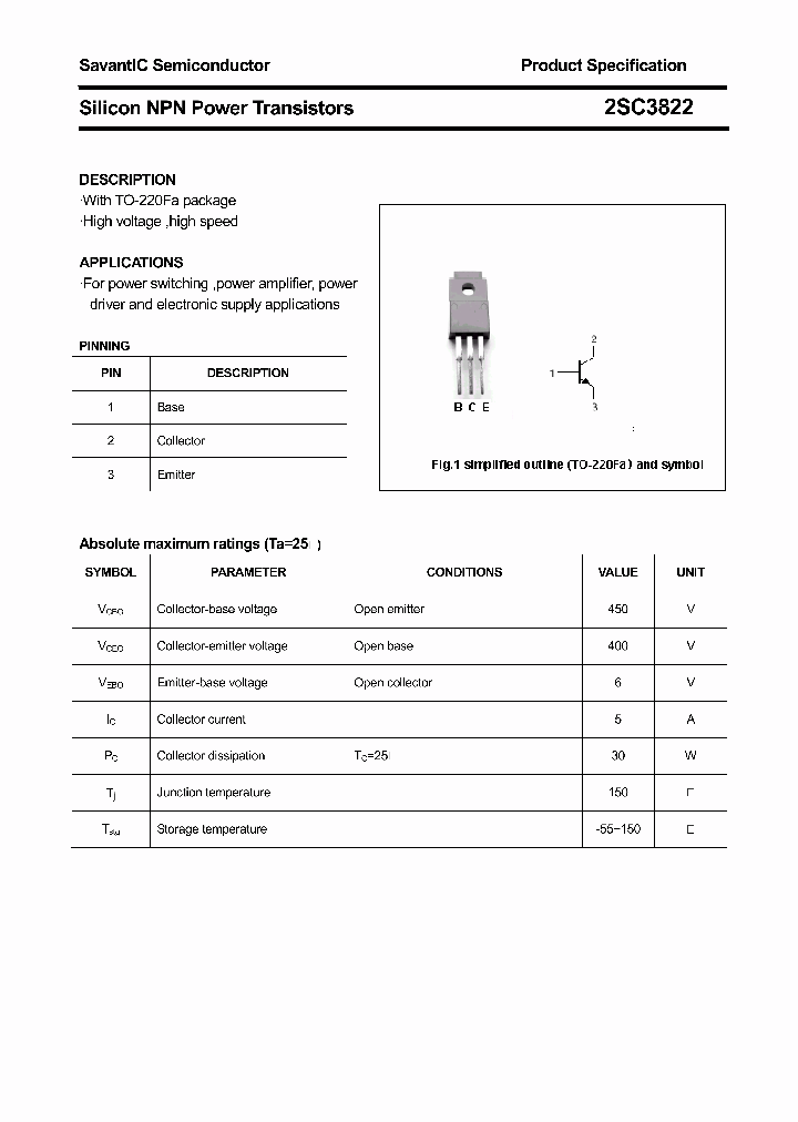 2SC3822_4418108.PDF Datasheet