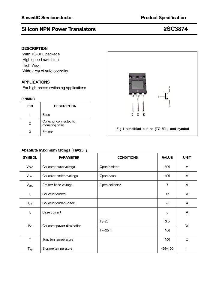 2SC3874_4385119.PDF Datasheet